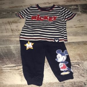 Mickey Mouse outfit 12 months
